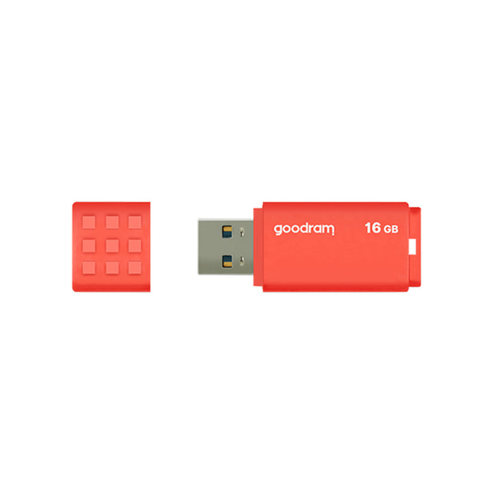 Pendrive Goodram USB 3.0, capacidad: 16 GB, naranja