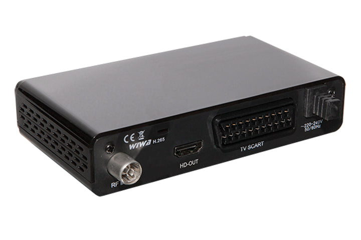 Receptor Wiwa DVB-T/T2 memo H. 265 ideal para receber o novo sinal DVB T2