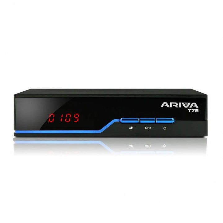 Receptor Ariva T75 H. 265 Ferguson DVB-T/T2 ideal para receber sinais DVB T2