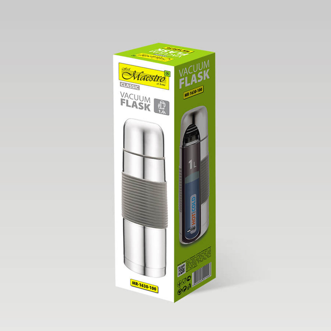 Termo 1000 ml Maestro MR-1630-100 acero inoxidable 33 x 8,5 cm