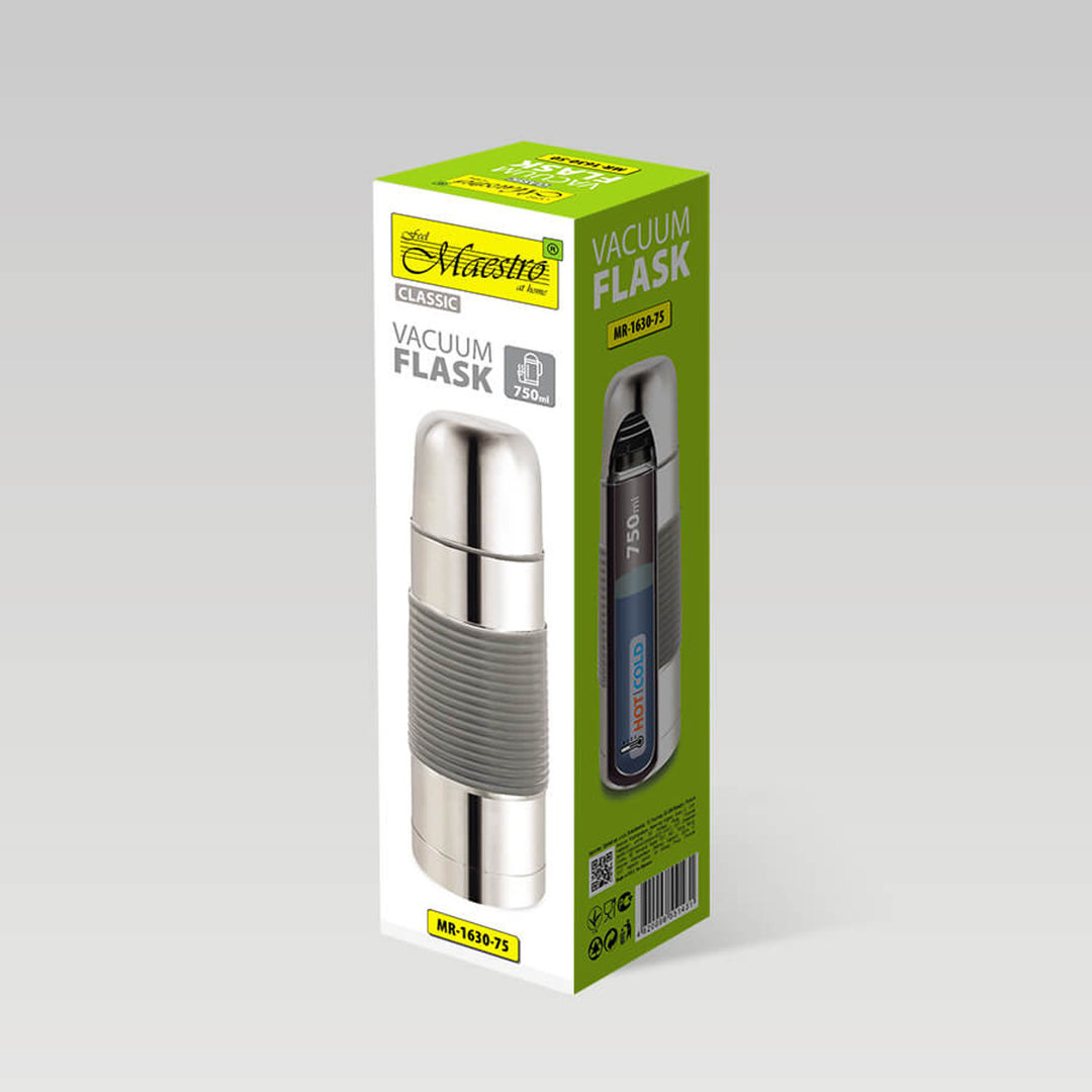 Termo 750 ml Maestro MR-1630-75 acero inoxidable 29,5 x 8,5 cm