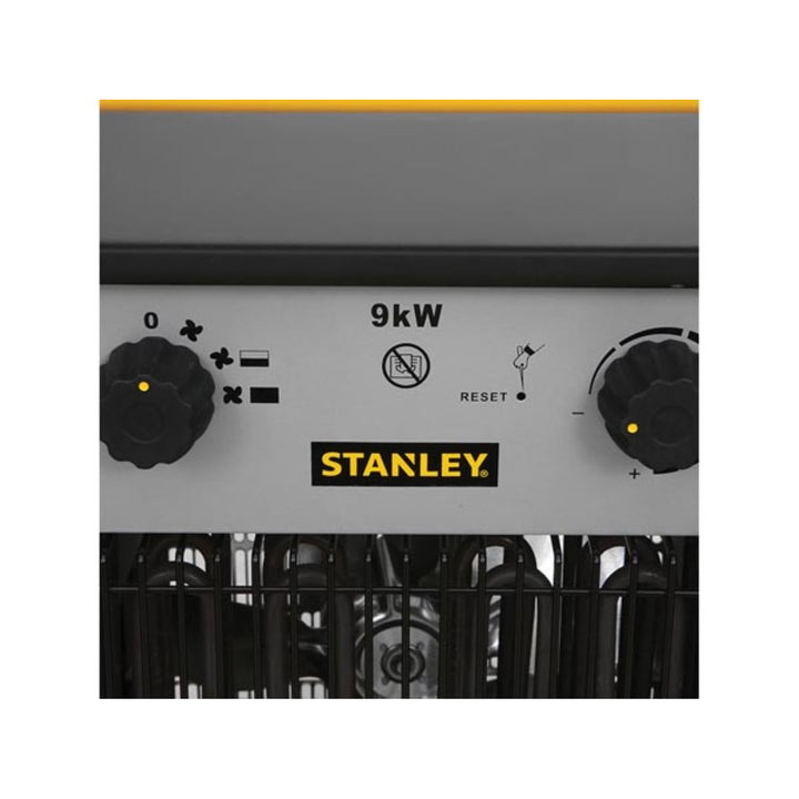 Stanley calentador eléctrico, termostato, chorro frío, 9000 W, STN9000