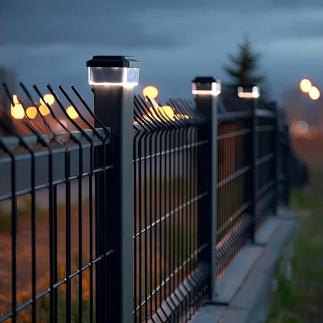 Lámpara de poste solar LED 100*100 Greenblue GB128 - Toldo envolvente