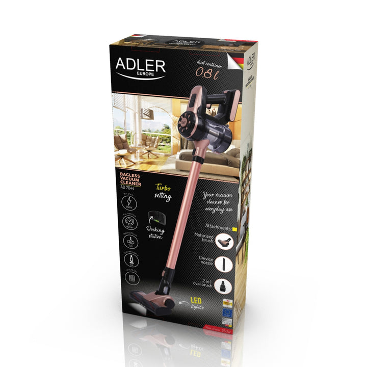 Aspirador portátil sem saco Adler AD 7044 - o dispositivo profissional de alto desempenho