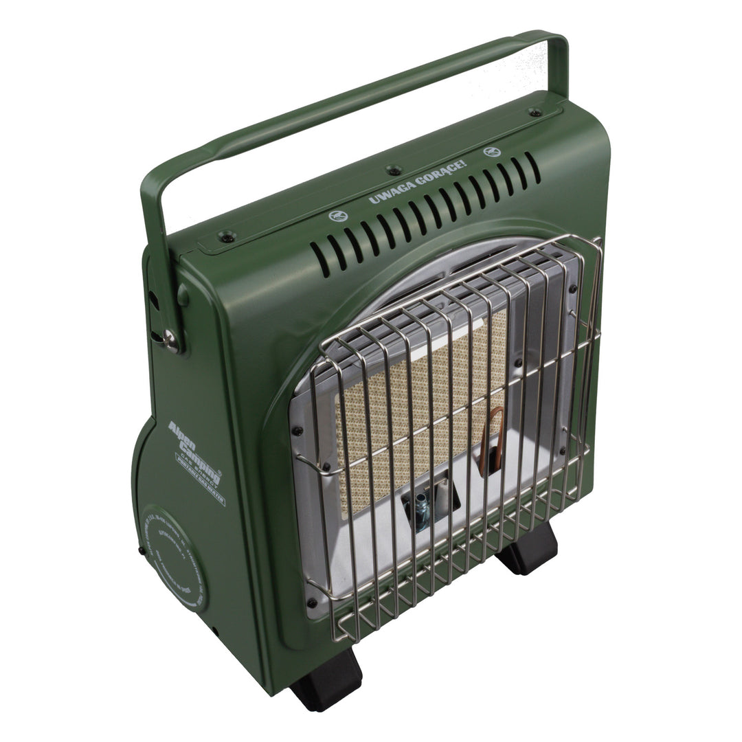 Alpen Camping Estufa de gas portátil, consumo de gas 124 g/h, encendido piezoeléctrico, IK-1000 PRO, ICELAND