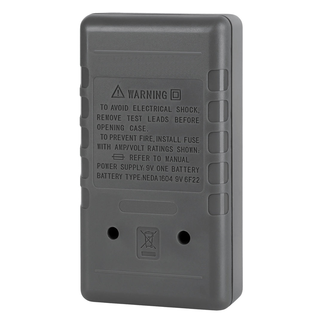 Medidor universal REBEL, tensión alterna y continua, corriente continua, resistencia, cables de prueba MIE-RB-830