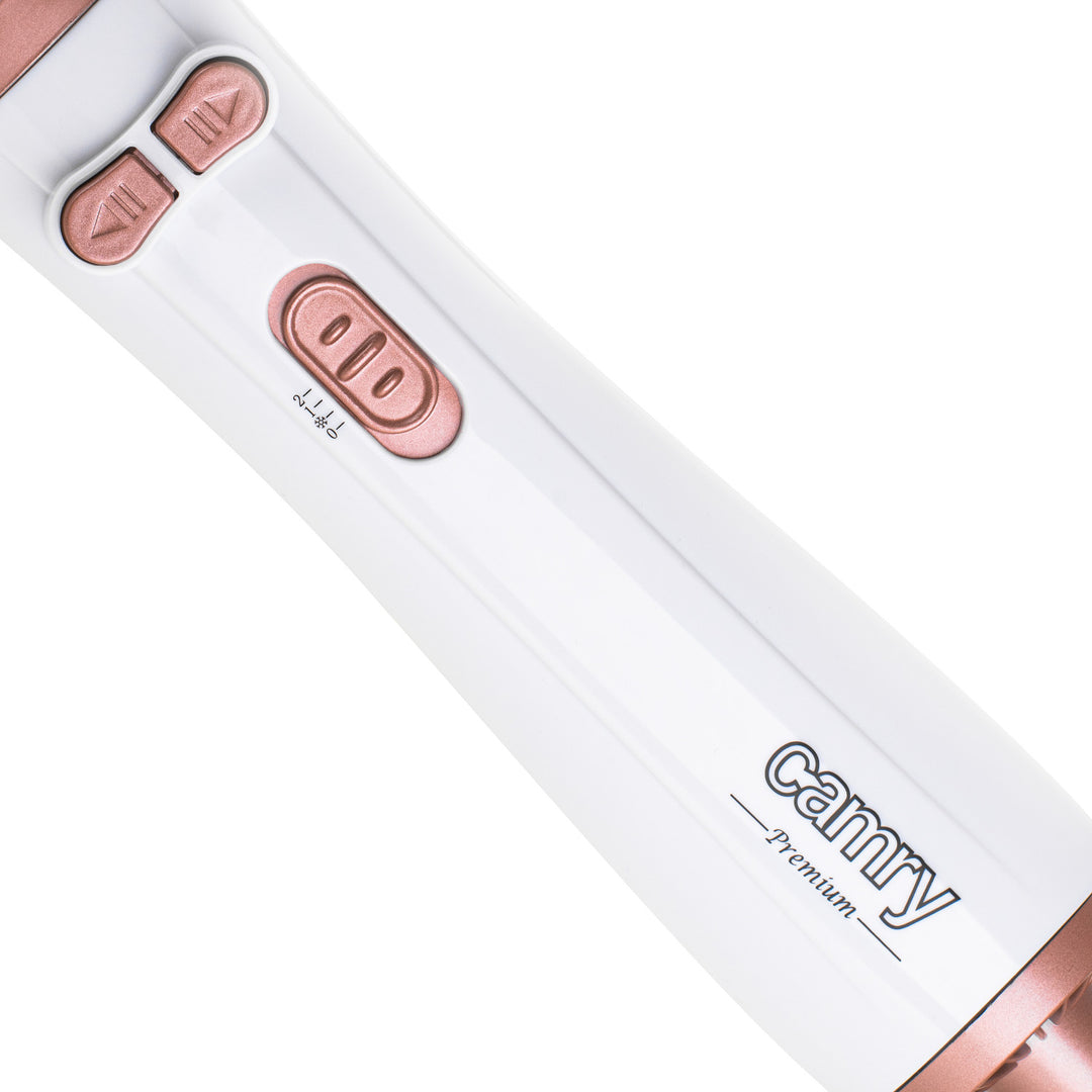 Secador-rizador giratorio Camry CR 2021 con cepillos intercambiables con cerdas de nailon