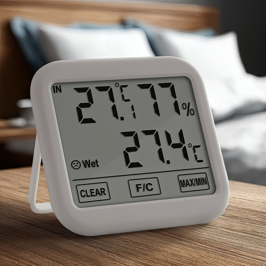 Estação meteorológica GreenBlue com sonda externa de 1,5 m, comprimento de cabo de 1,5 m, bateria 2xAA, GB381