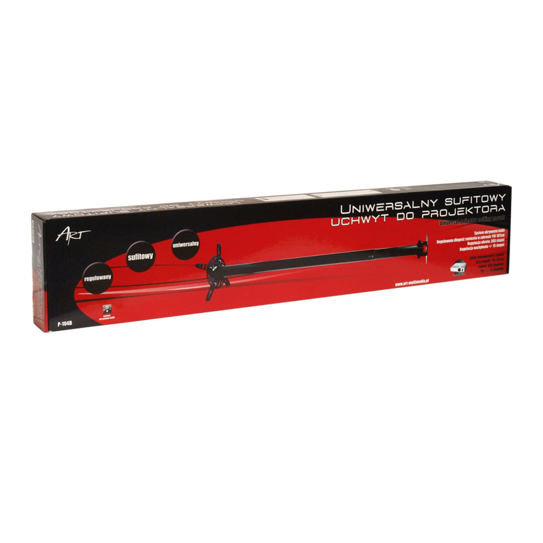 Suporte para projetor ART P-104B 110-197 cm preto