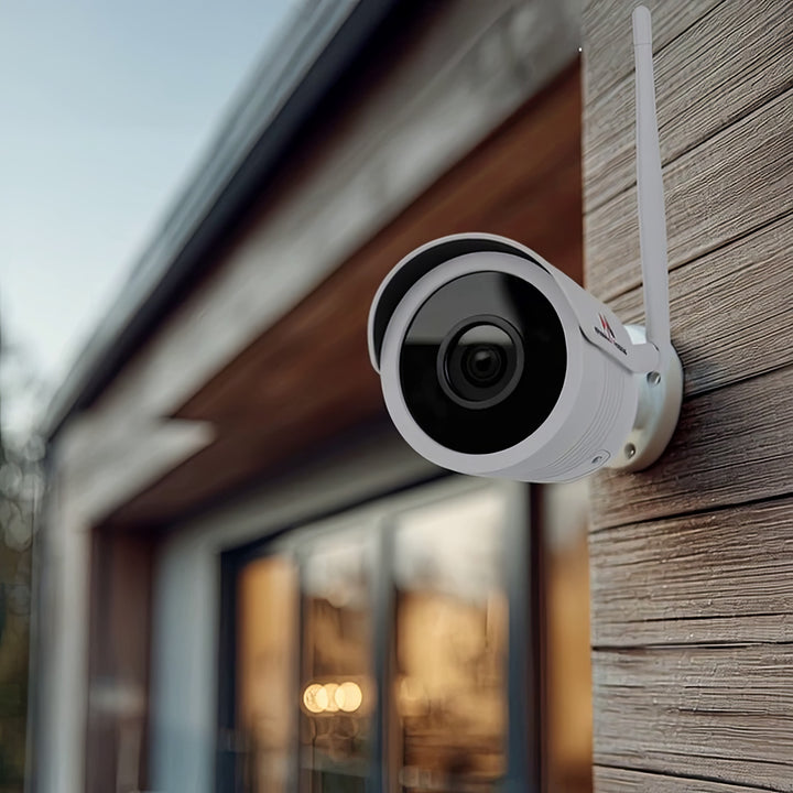 Câmera IP externa Maclean IPC WiFi 5MPx, alto-falante, CMOS 1/2,5", H.264/H.264+/H.265/H.265+/JPEG/AVI, Onvif, MCTV-516