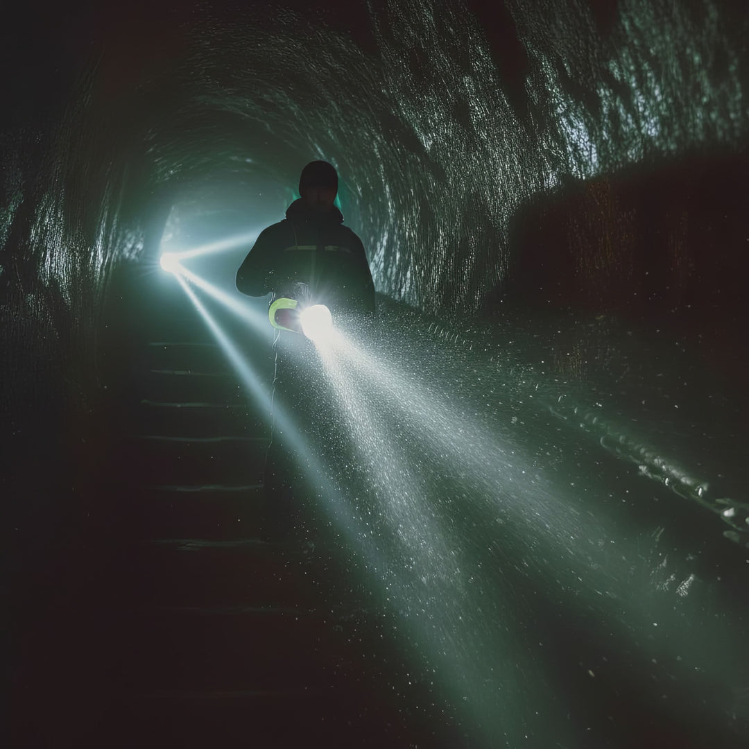 Lanterna LED Maclean 3 em 1, função powerbank, 3 modos de luz, 5W XM-L-T6, branco frio 6500K, 3,7V 3x18650, 4500mAh, MCE345