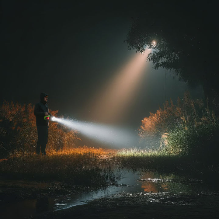 Lanterna LED Maclean 3 em 1, função powerbank, 3 modos de luz, 5W XM-L-T6, branco frio 6500K, 3,7V 3x18650, 4500mAh, MCE345