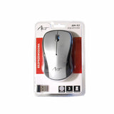 Multioffice Ratón óptico Art, inalámbrico, USB, plata, AM-92B