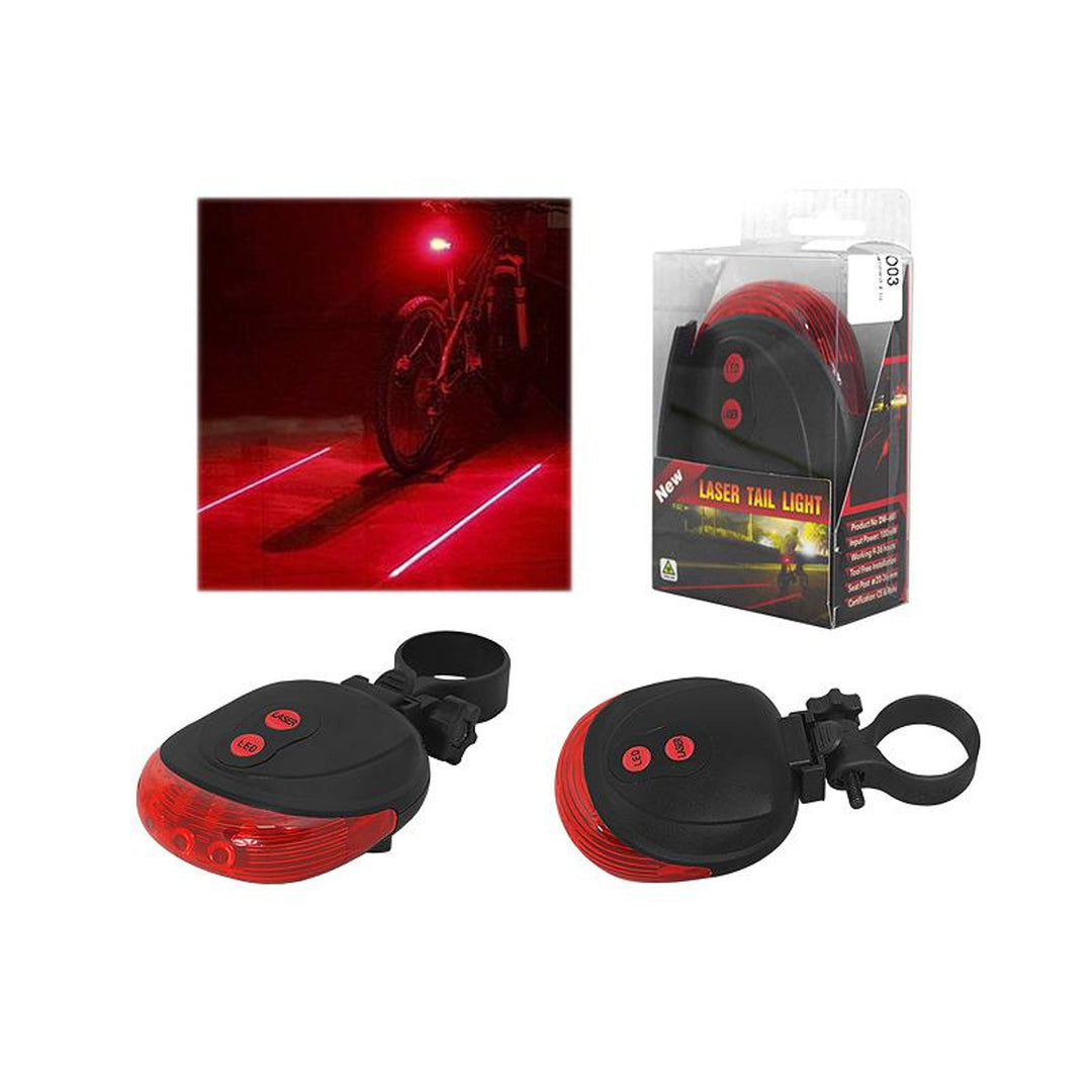 Luz traseira laser para bicicleta LTC LXRO03 1W IPX20