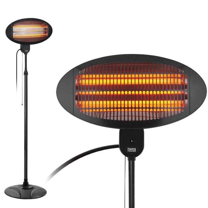 Calentador eléctrico infrarrojo de patio Teesa TSA8050