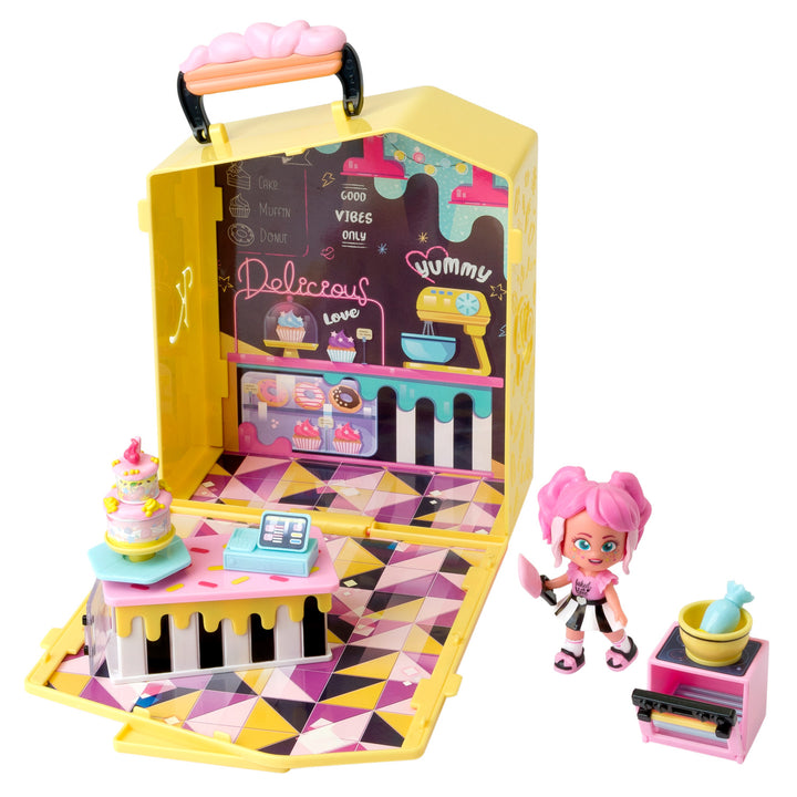 Juego de panaderia Tiffany's figura PlaySet Kookyloos