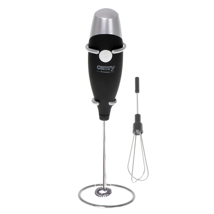 Espumador de leite Camry CR 4501 com agitador e suporte
