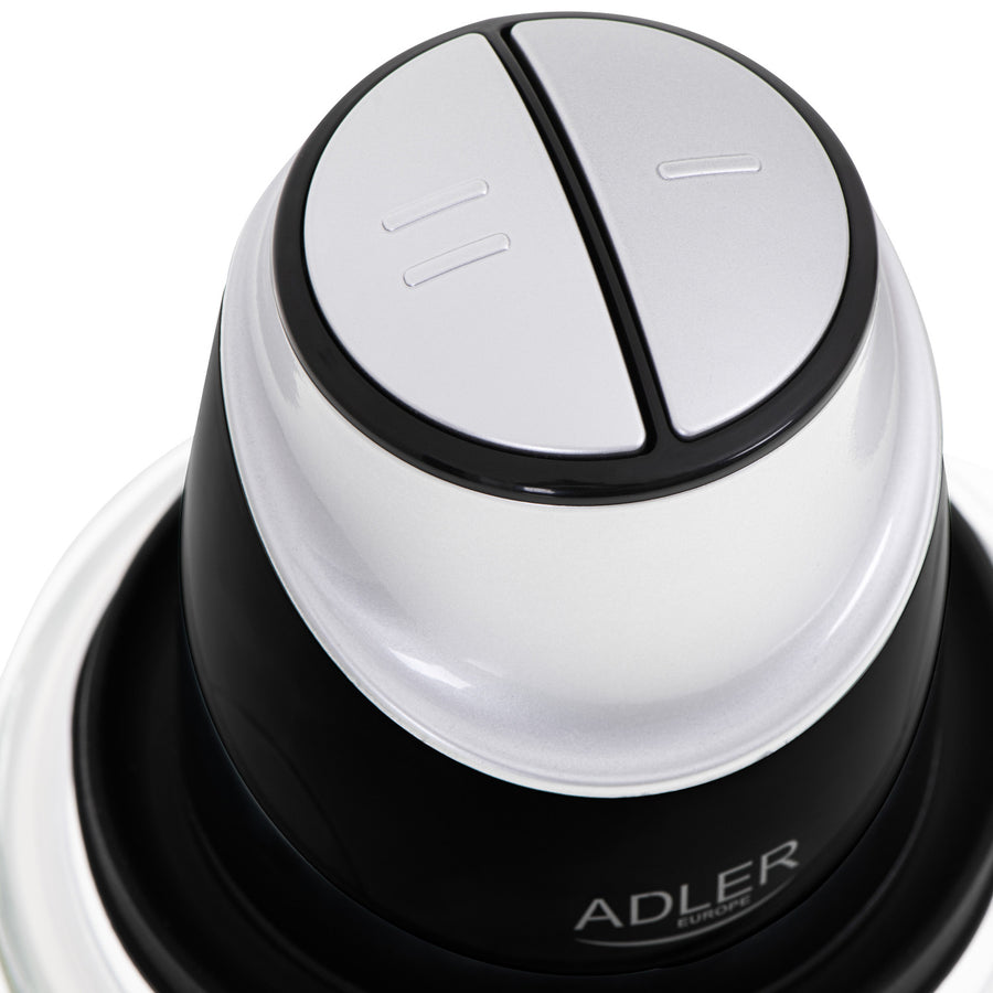 Picadora con recipiente de cristal Adler AD 4082 300W cuchillas de acero inoxidable