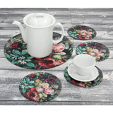 Conjunto de bases redondas de feltro 1 + 4 - BUNCH