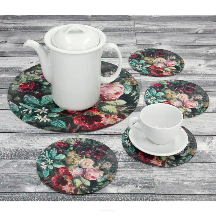 Conjunto de bases redondas de feltro 1 + 4 - BUNCH