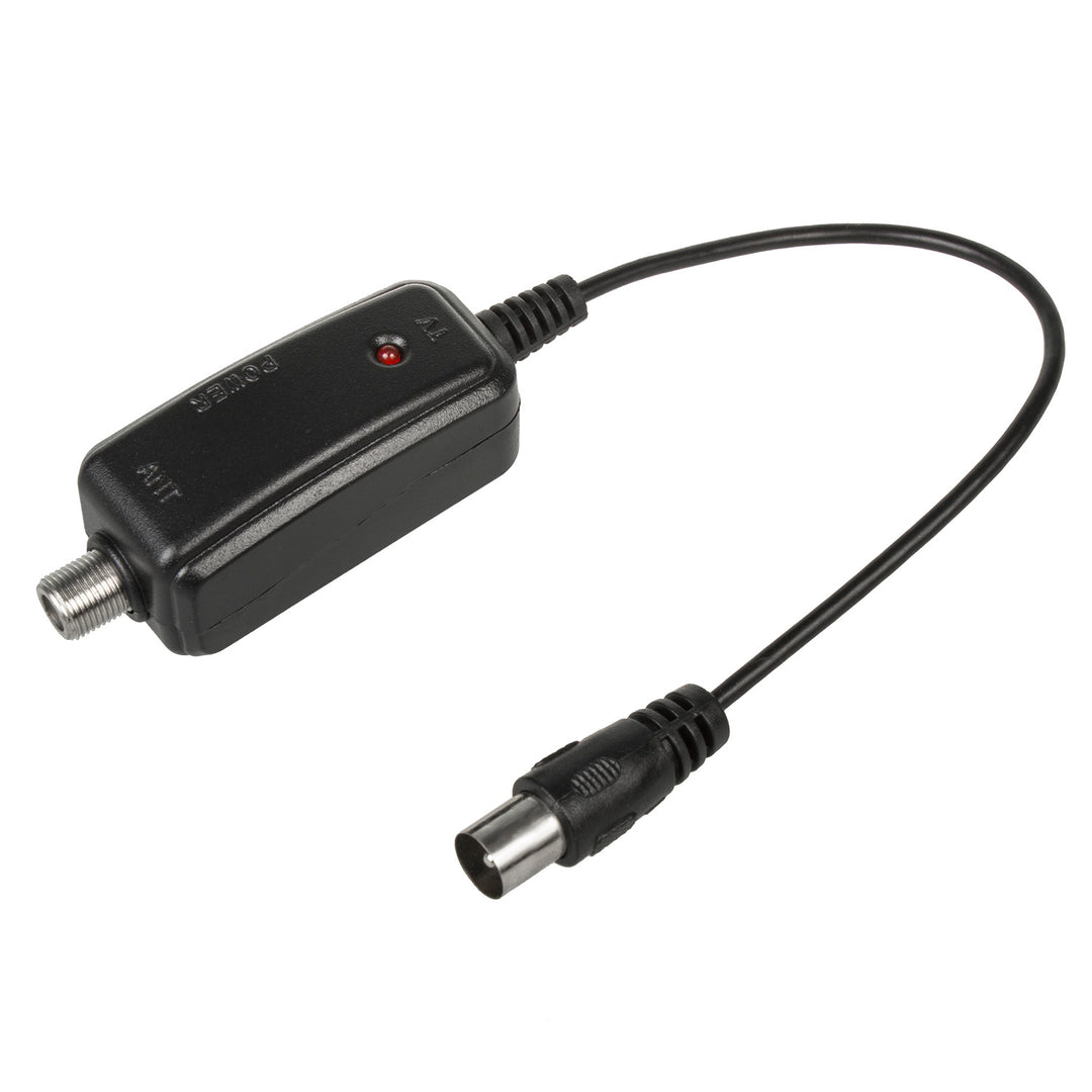 Antena de TV direcional DVB-T MUX 8 + adaptador USB 5V