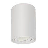 Candeeiro de teto redondo branco Maclean MCE422 + lâmpada LED GU10 5W 4000K