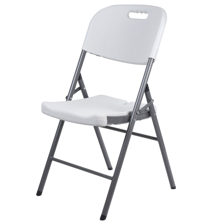 Mesa rectangular de plástico GreenBlue 180 x 74 x 74 cm + 4× silla de jardín GreenBlue
