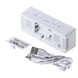 Despertador con pantalla LED y termómetro Adler AD 1189 W