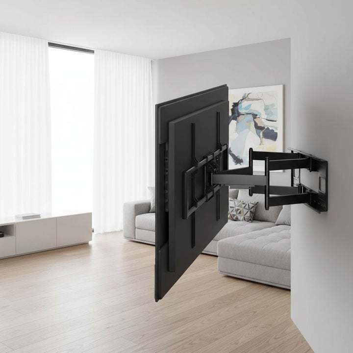 Suporte TV Maclean MC-482 Económico, VESA 900x600 máx., 60-120", 120 kg, Preto