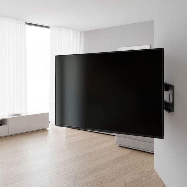 Suporte TV Maclean MC-482 Económico, VESA 900x600 máx., 60-120", 120 kg, Preto