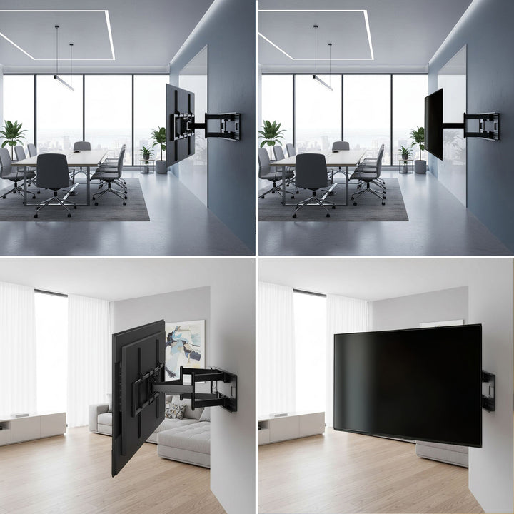 Suporte TV Maclean MC-482 Económico, VESA 900x600 máx., 60-120", 120 kg, Preto
