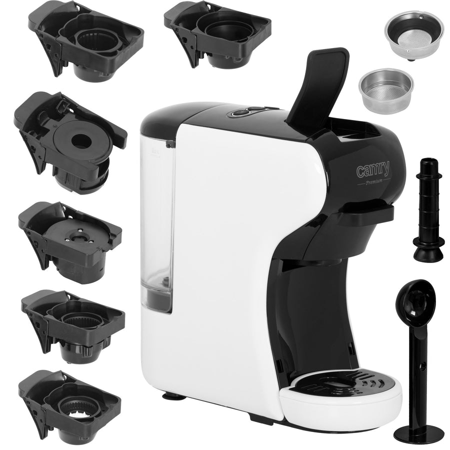 Máquina de café expresso Camry, de pressão, multicápsulas, 19 bar, CR 4414