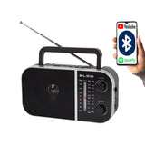 Blow Radio analógica portátil AM/FM RA6 alimentada por pilas y red eléctrica