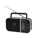 Blow Radio analógica portátil AM/FM RA6 alimentada por pilas y red eléctrica