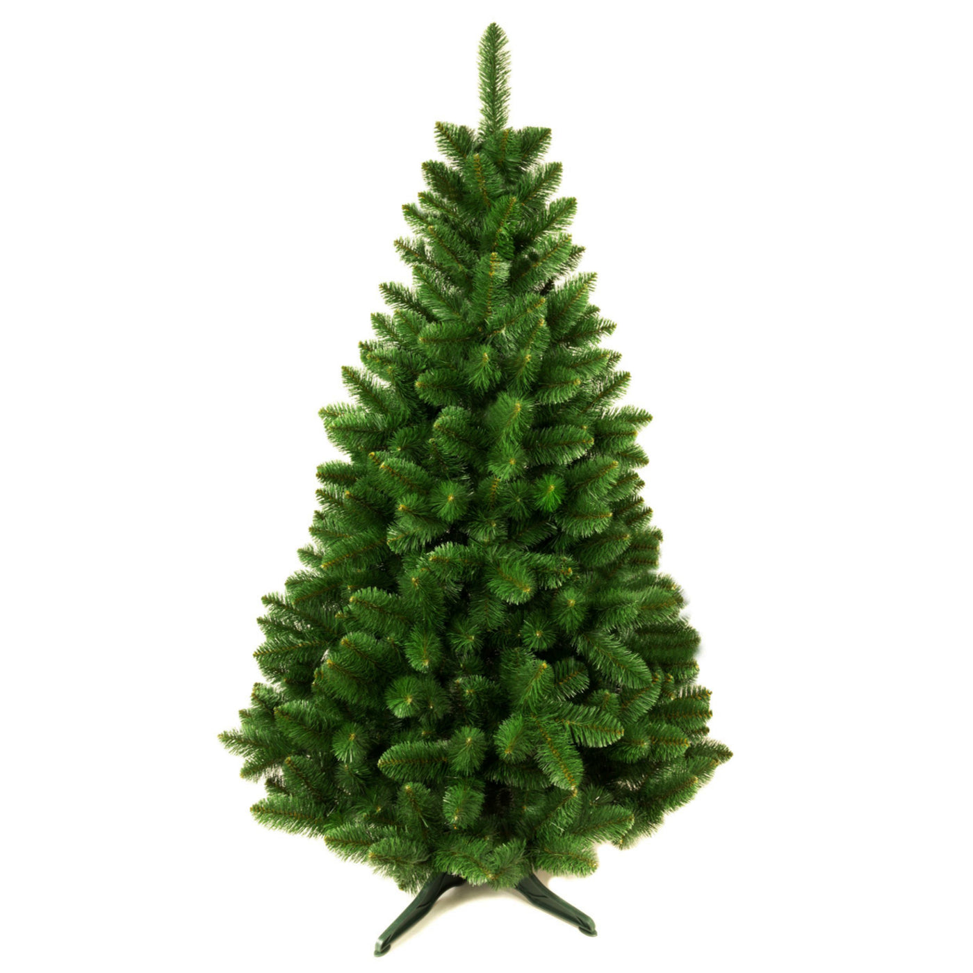 Damich Abeto Artificial Pino Decoración Navideña Árbol de Navidad Incl. Soporte de lámina de PVC 200cm