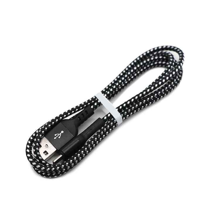 Regleta de enchufes Maclean, cable de prolongación de 4 tomas + 2xUSB, con interruptores, 250VAC/10A, 2,1A 5V, 1,5m, blanco, MCE229B + cable USB MCE471
