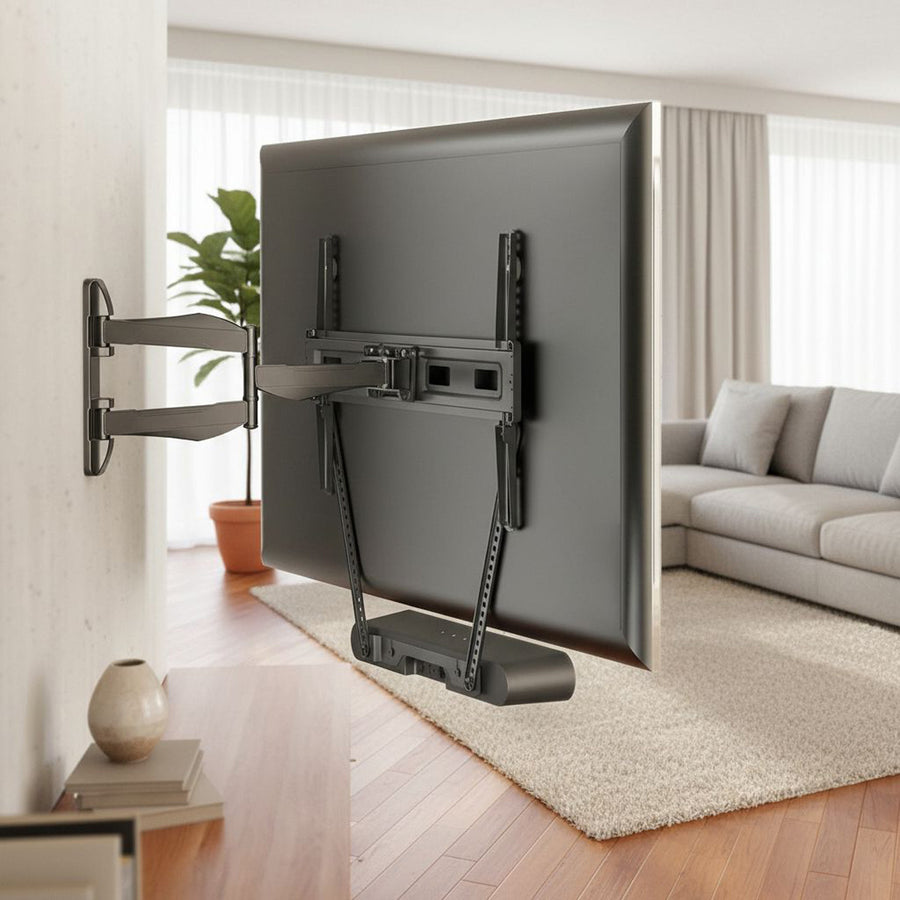 Maclean MC-975 Soporte para Altavoces Sonos Ray, Soporte Adaptador Estándar VESA, Carga máxima 2 kg