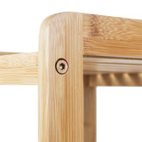 Móveis de casa de banho GreenBlue GB321, estante em bambu com 3 prateleiras, 370x330x780 mm