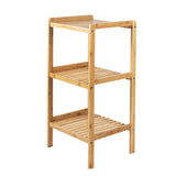 Móveis de casa de banho GreenBlue GB321, estante em bambu com 3 prateleiras, 370x330x780 mm