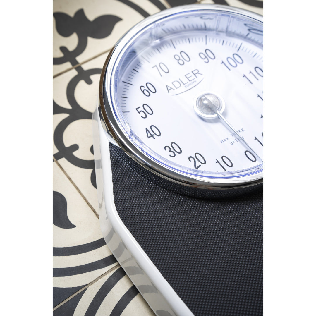 Báscula de baño Adler, mecánica, hasta 150 kg, AD 8177