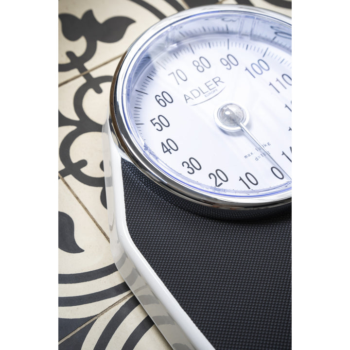 Báscula de baño Adler, mecánica, hasta 150 kg, AD 8177