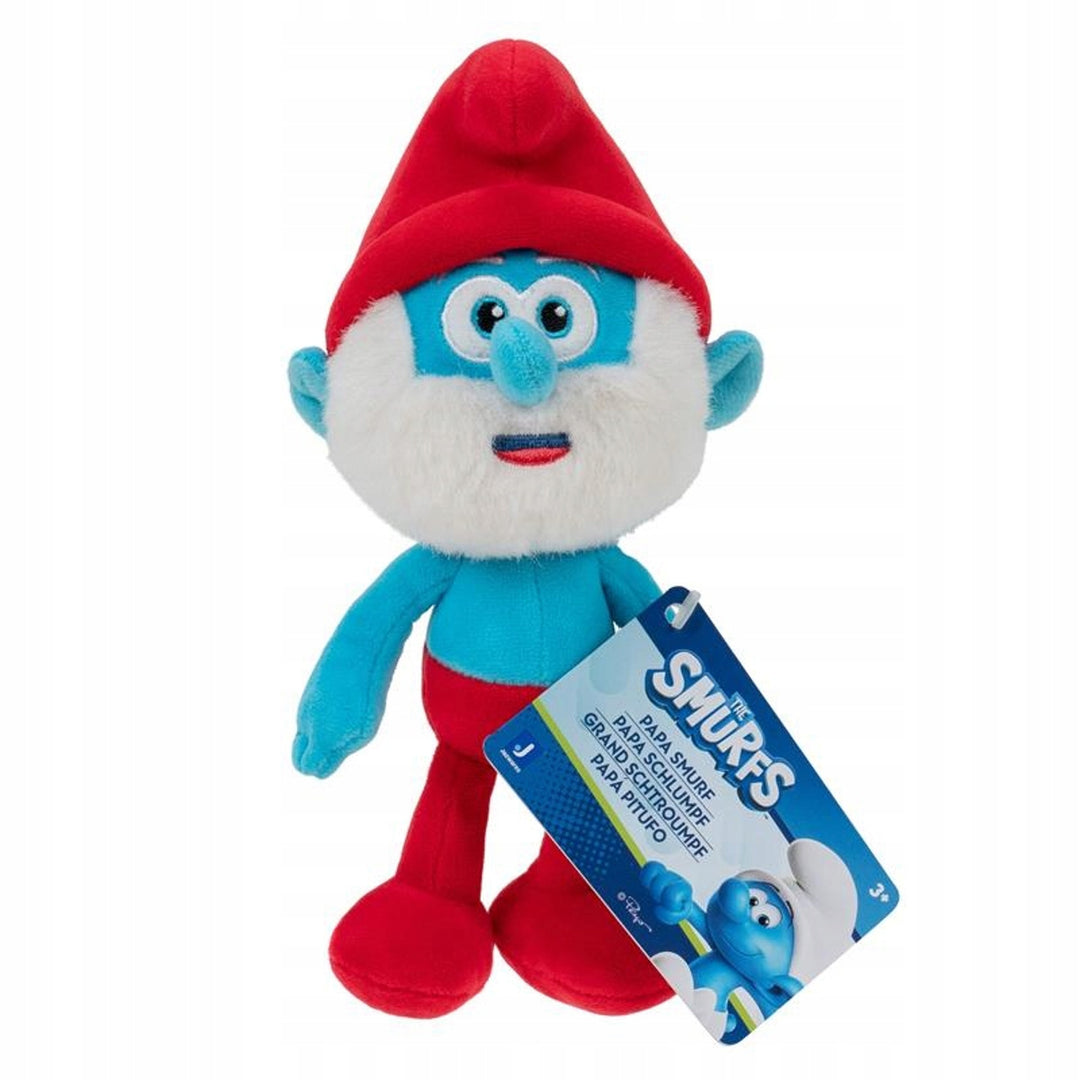 Pitufo mascota de peluche 18cm suave mezcla