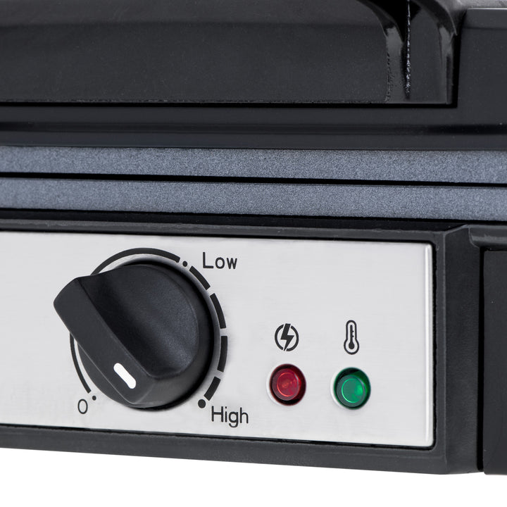 Máquina de waffles Adler, para 4 waffles, controlo de temperatura, 1800 W, AD 3049