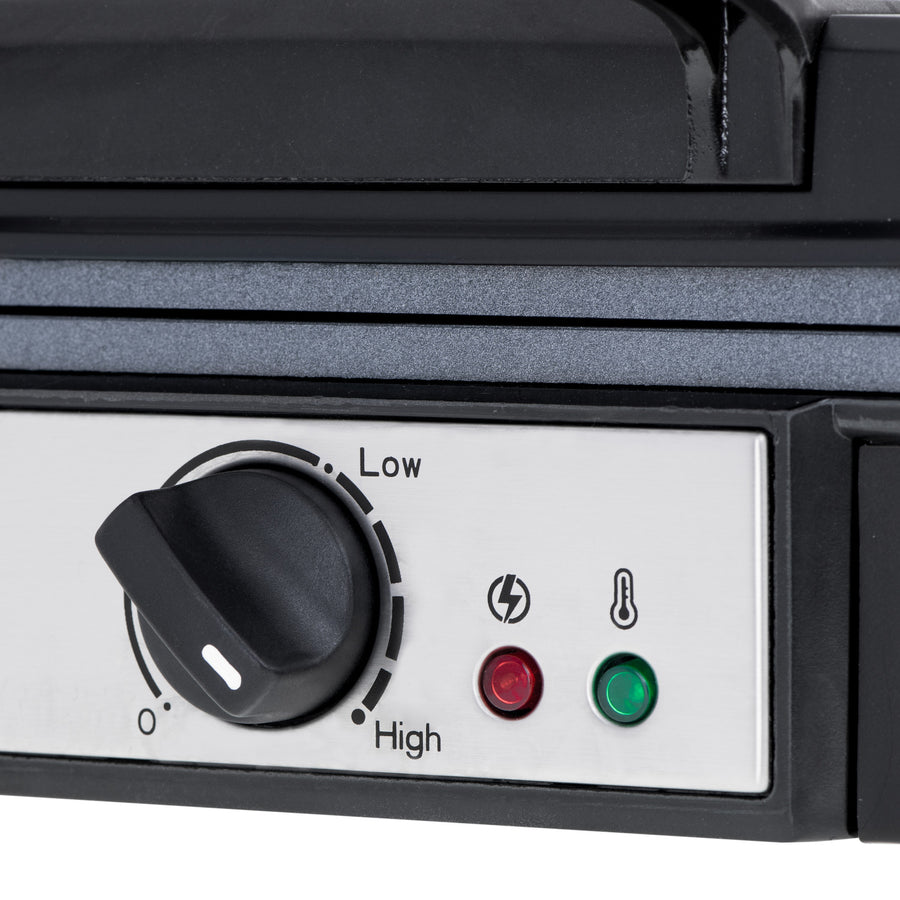 Máquina de waffles Adler, para 4 waffles, controlo de temperatura, 1800 W, AD 3049