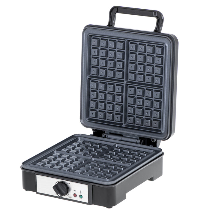 Máquina de waffles Adler, para 4 waffles, controlo de temperatura, 1800 W, AD 3049