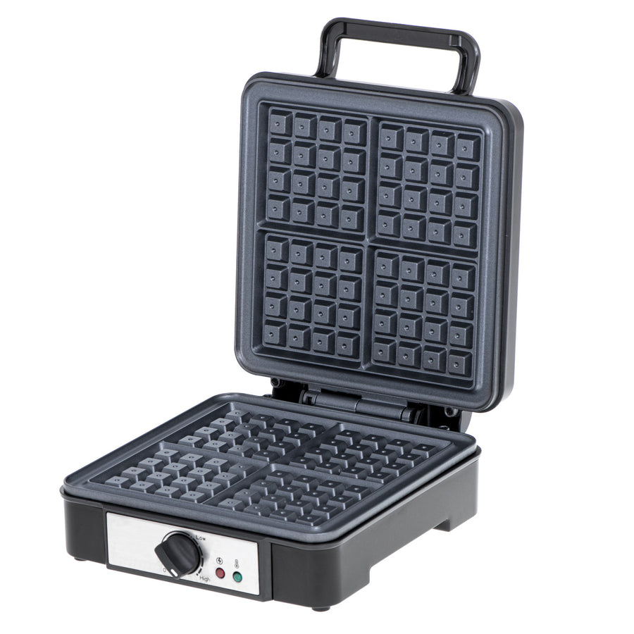 Máquina de waffles Adler, para 4 waffles, controlo de temperatura, 1800 W, AD 3049