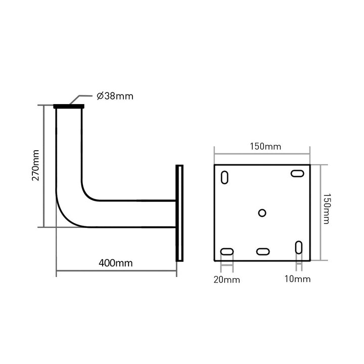 Sistema de satélite, antena parabólica de 90 cm, soporte de 40 cm, convertidor cuádruple, cable de 100 m, 8x conectores F