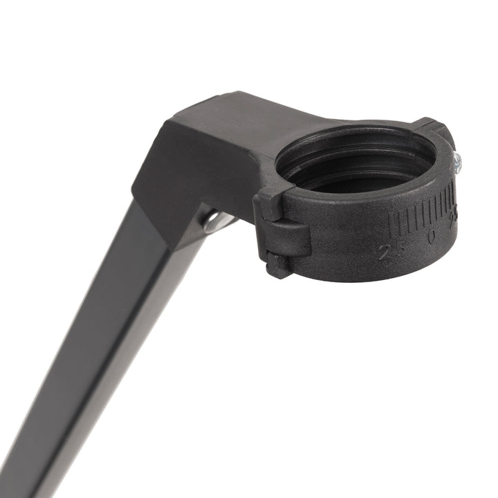 Equipo satélite, antena parabólica de 90 cm, soporte de antena de 40 cm, LNB único, cable de 25 m, enchufes