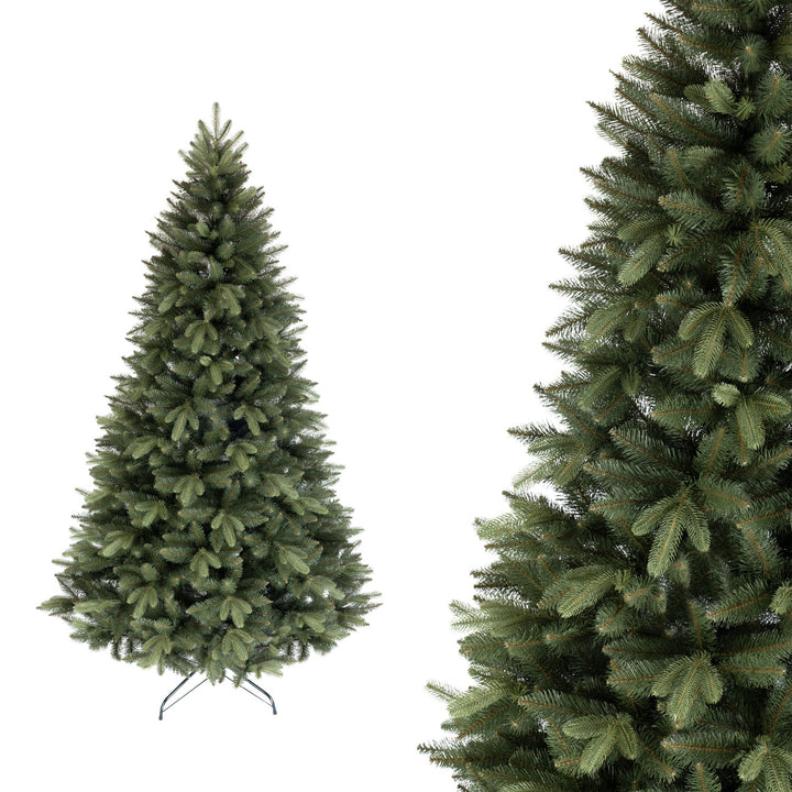 Árvore de Natal artificial Novatom, abeto escandinavo, ramos em PE, 250 cm, SSGPE250