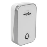 Campainha sem fios GreenBlue Kinetic, sem bateria, 38 melodias, branca, alcance até 200 m, IP44, GB157 W